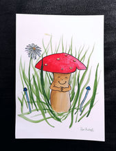 Load image into Gallery viewer, Malcolm the Mushroom Print