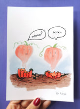 Load image into Gallery viewer, Ghostie Pumpkin Patch Print