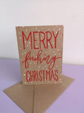 Load image into Gallery viewer, Merry Effing Christmas Card