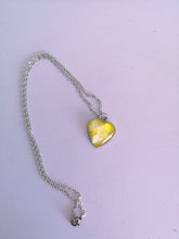 Load image into Gallery viewer, Yellow Heart Pendant