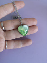 Load image into Gallery viewer, Green Heart Pendant