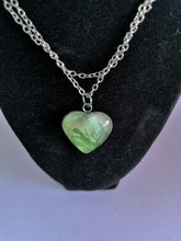 Load image into Gallery viewer, Green Heart Pendant