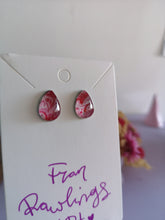 Load image into Gallery viewer, Red Tears Studs