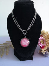 Load image into Gallery viewer, Red and White - Small Round Pendant