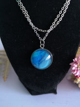 Load image into Gallery viewer, Deep Blue - Small Round Pendant