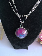 Load image into Gallery viewer, Purple Flow - Small Round Pendant