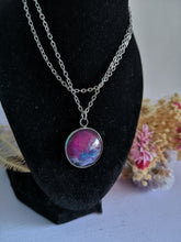 Load image into Gallery viewer, Purple Flow - Small Round Pendant