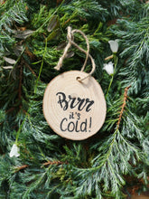 Load image into Gallery viewer, Chilly Polar Bear Wooden Ornament