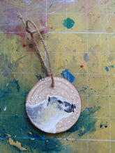 Load image into Gallery viewer, Chilly Polar Bear Wooden Ornament
