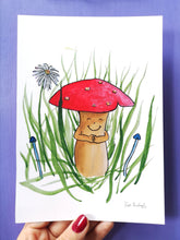 Load image into Gallery viewer, Malcolm the Mushroom Print
