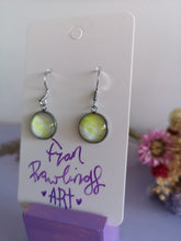 Load image into Gallery viewer, A Hint of Green Drop Earrings
